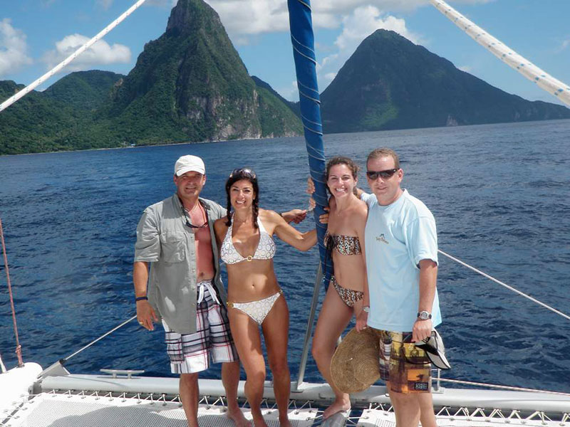 Sailing In St Lucia Boat Charters And Cruises